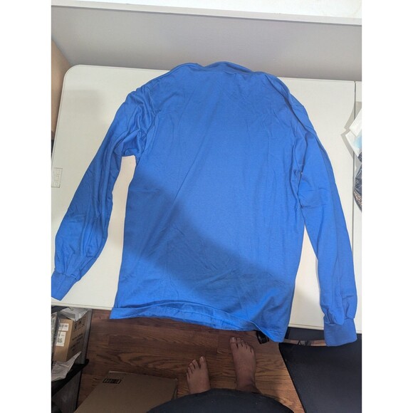 NEW NOS VTG L Jockey Mens Turtleneck Blue All Cotton USA - Picture 4 of 4